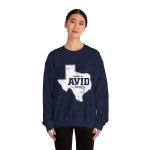 Texas AVID Family Crewneck Sweatshirt — McKinney AVID School Spirit Pullover - Image 2